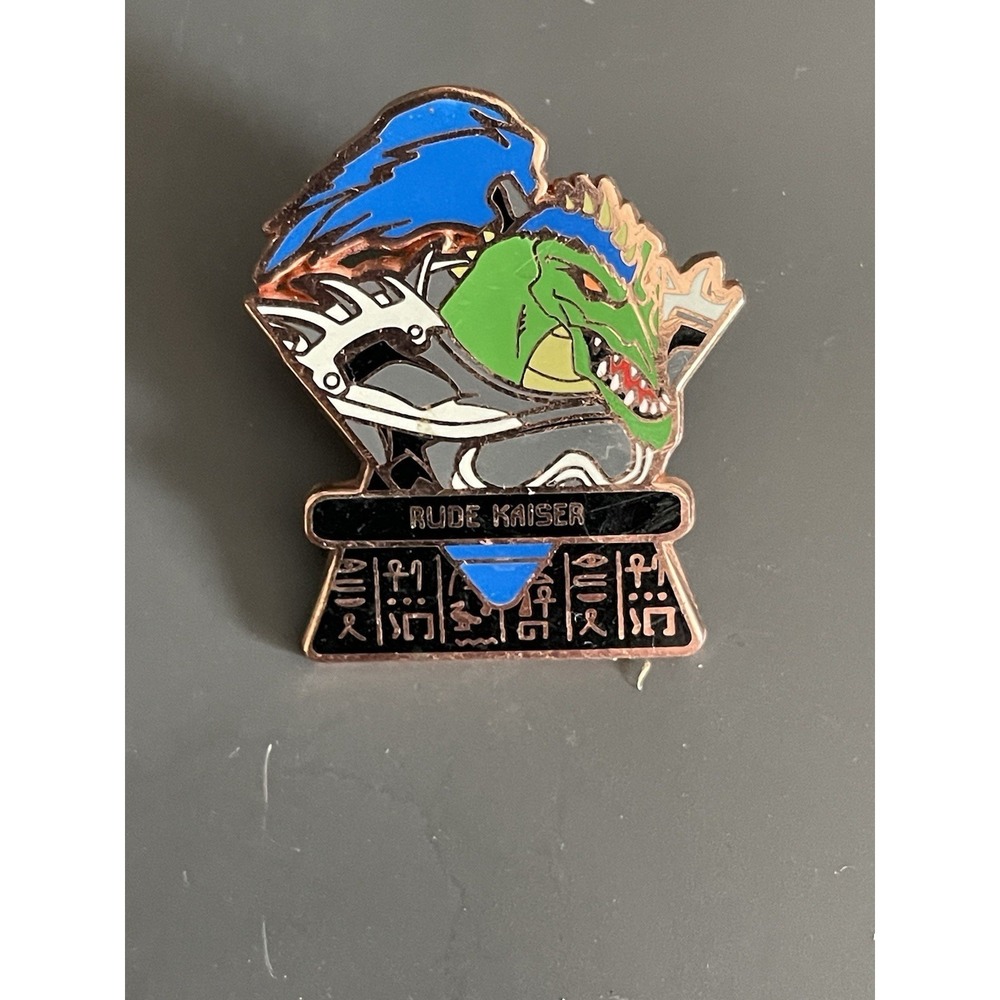 2003 Yu-Gi-oh Rude Kaiser Enamel Pin